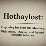 Hothaylost: Exploring Its Meaning, Origins, and Digital Influence
